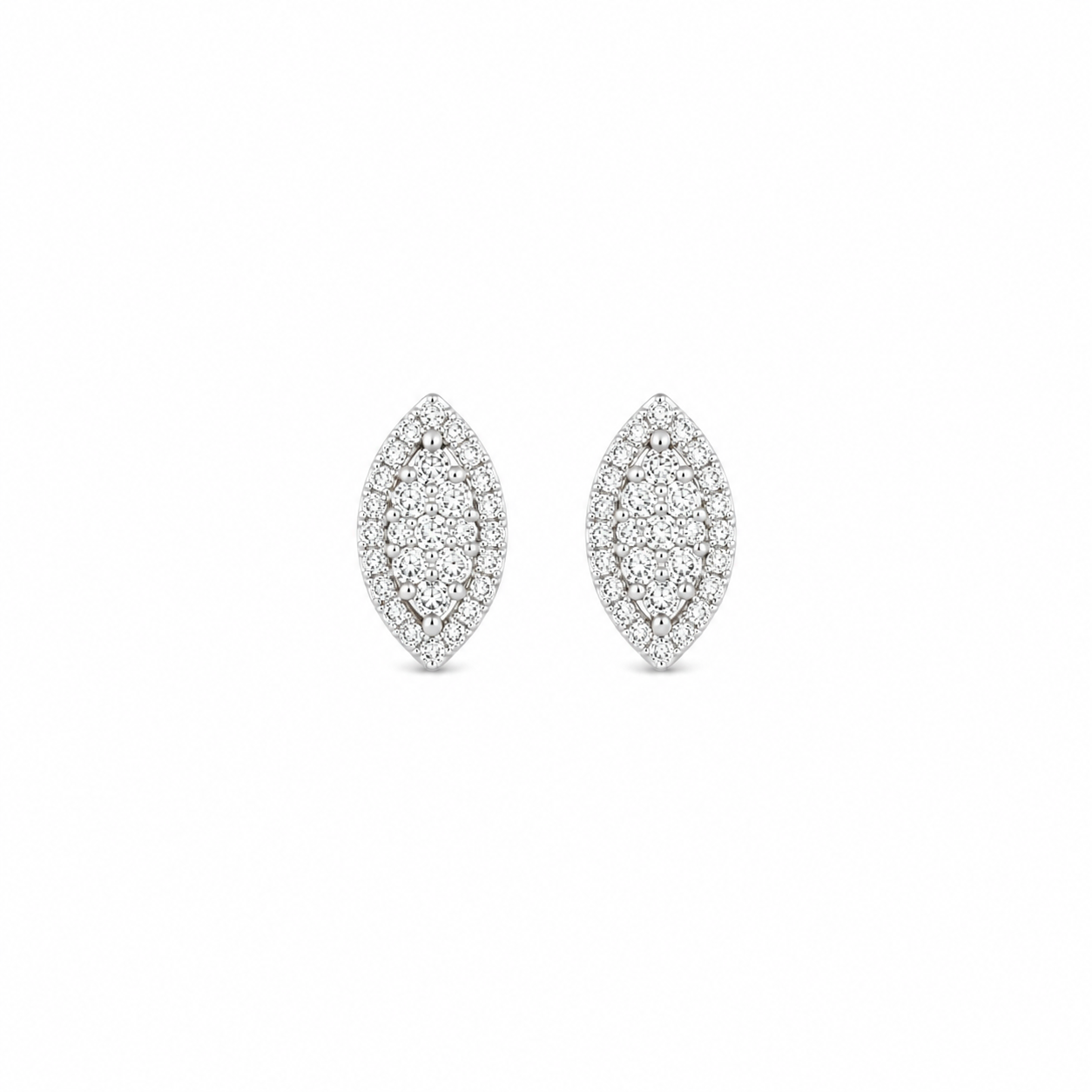 MARQUISE DIAMOND STUDS