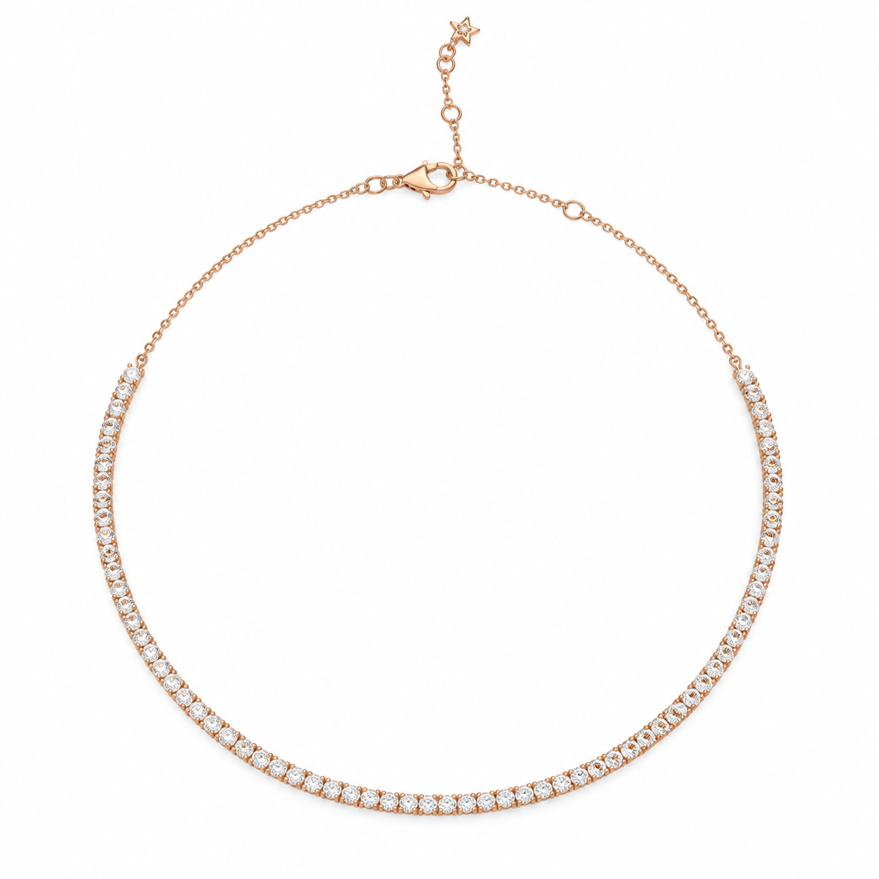 ROSE DIAMOND CHOKER