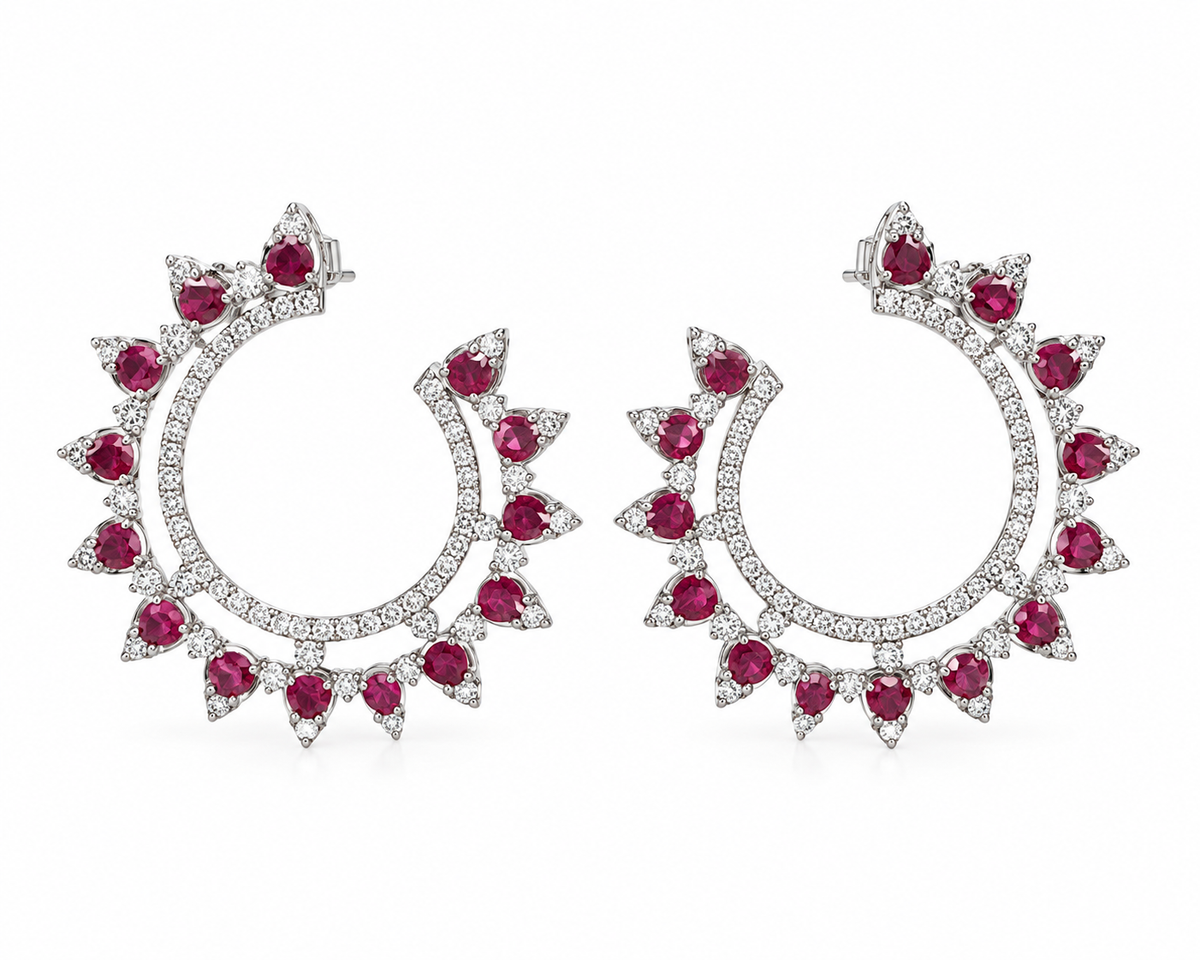RUBY MODERN HOOPS
