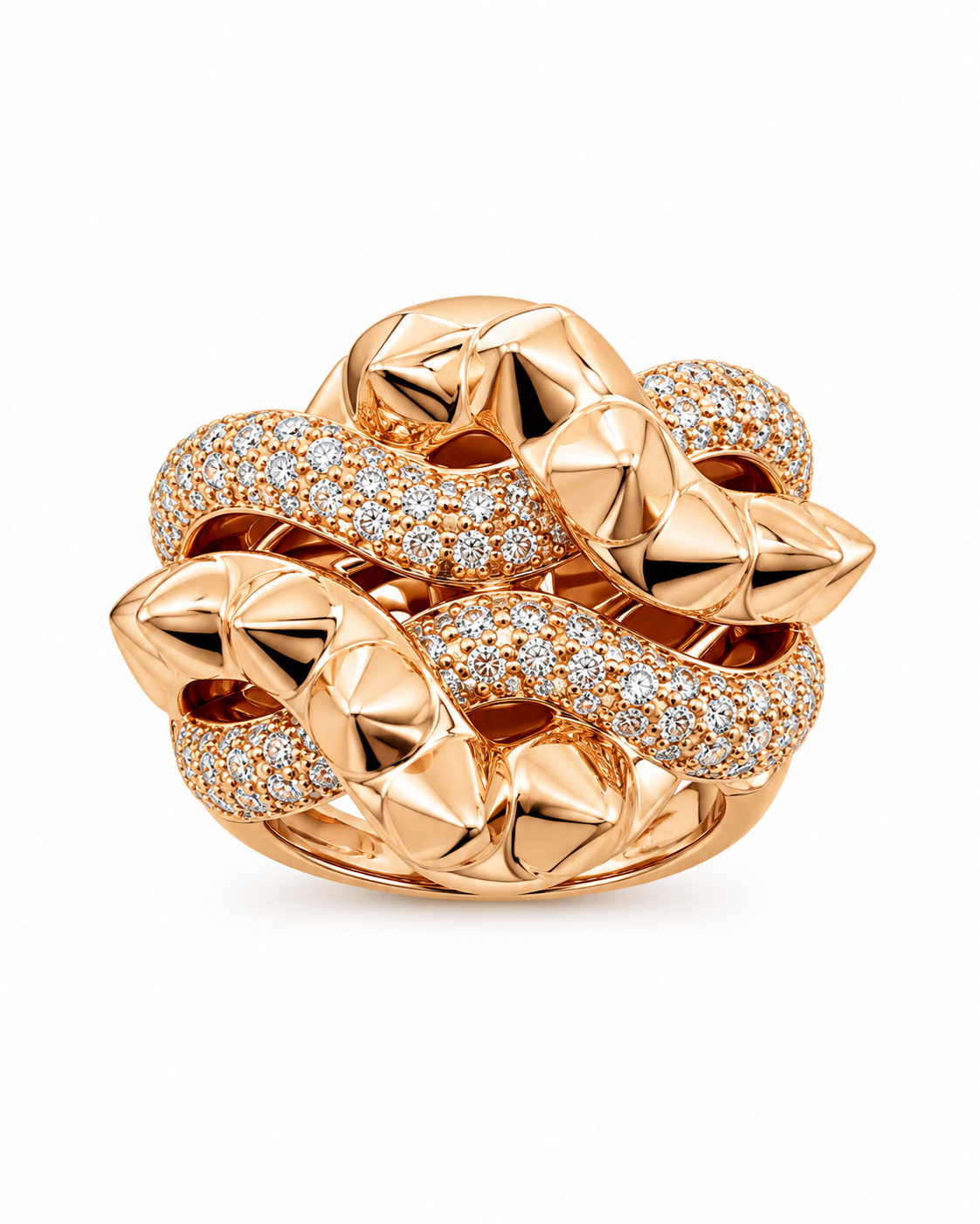 ROSE SPIKES RING