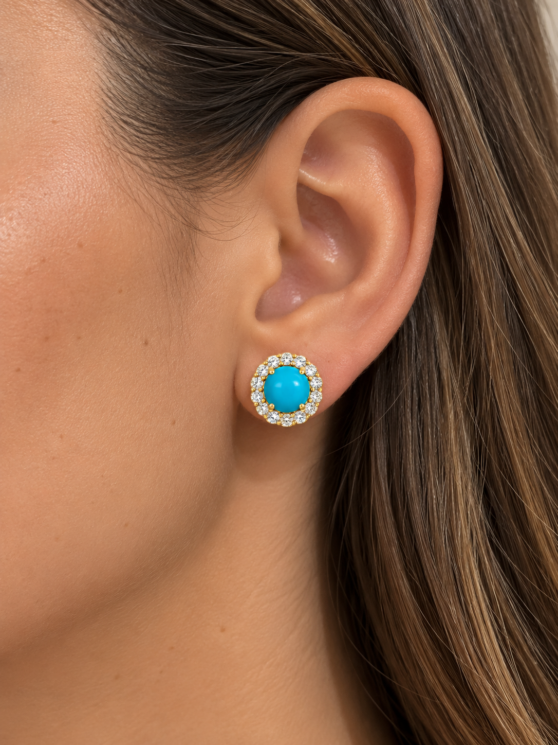 TURQUOISE STUDS