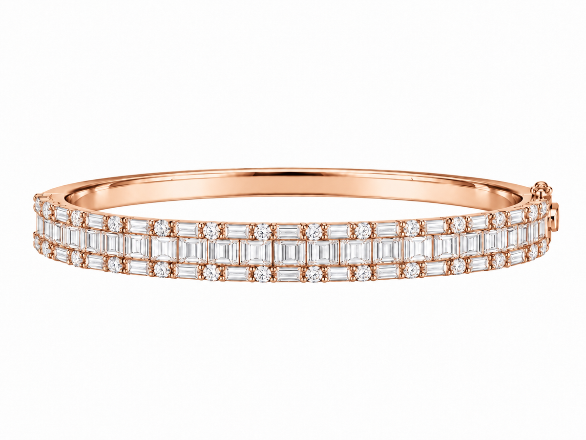ROSE DIAMOND BANGLE