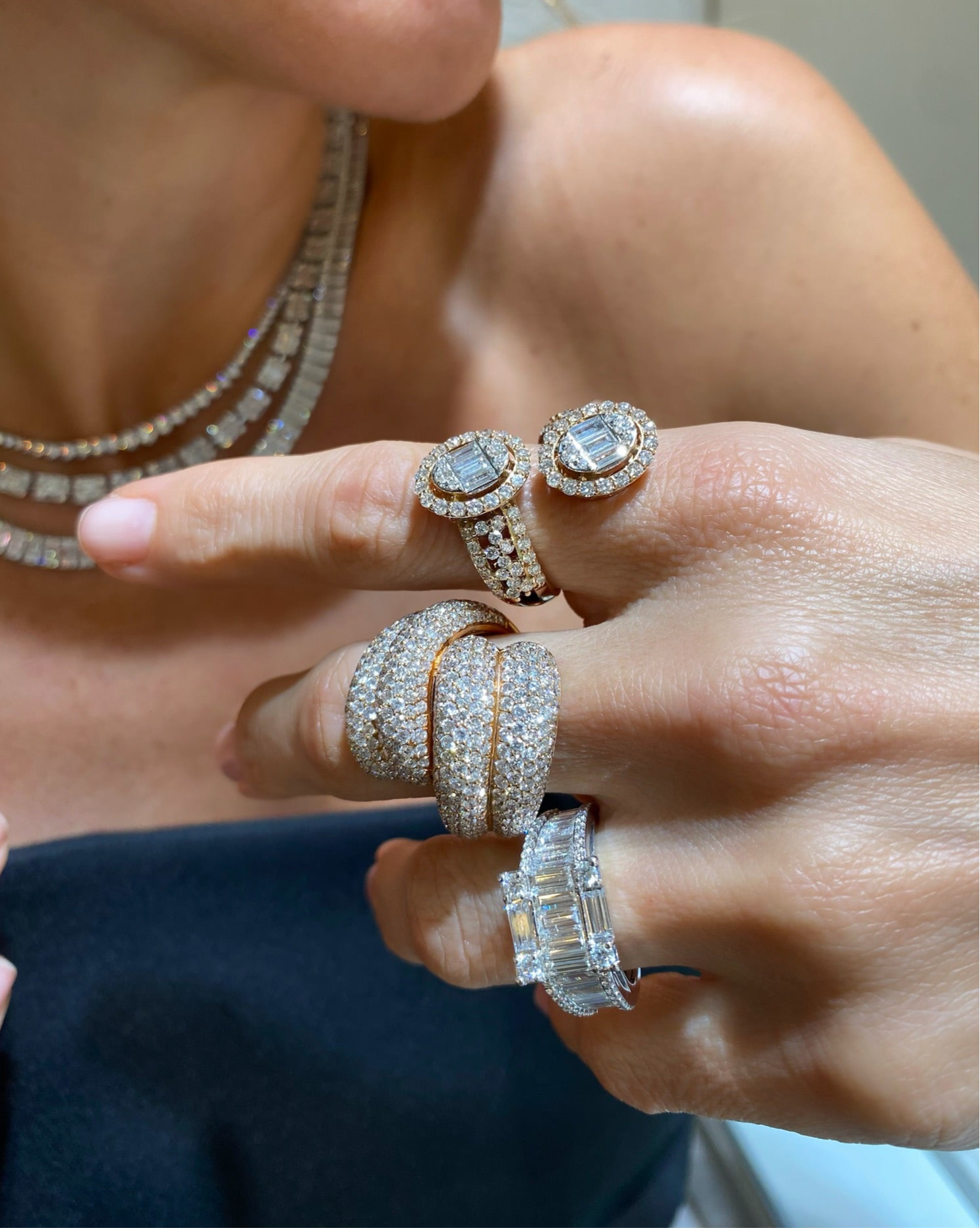 DIAMOND KNOT RING