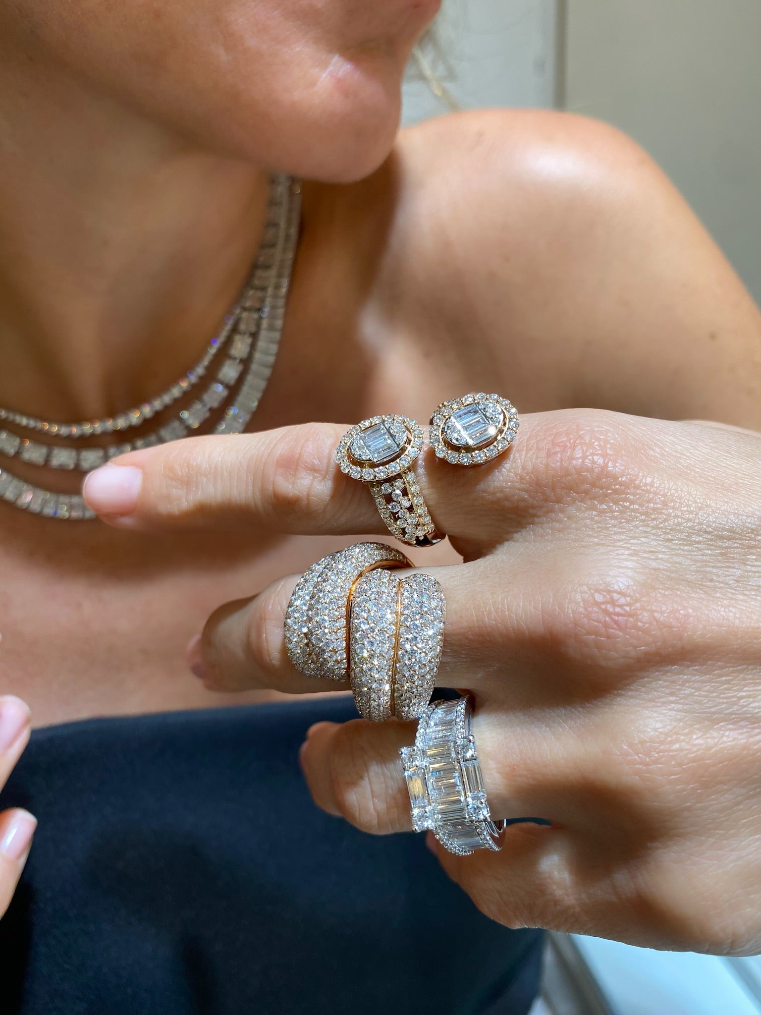 DIAMOND KNOT RING
