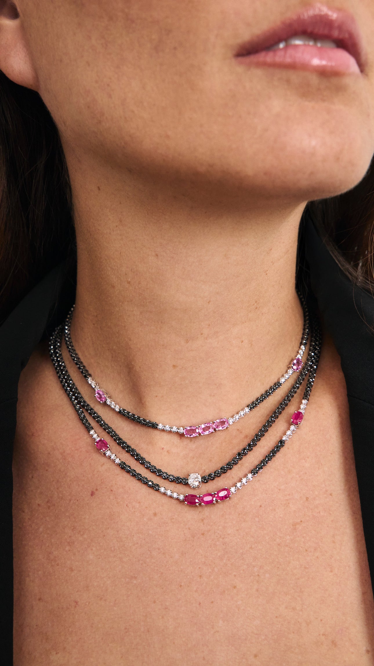 NOIR BLUSH PINK  CHOKER