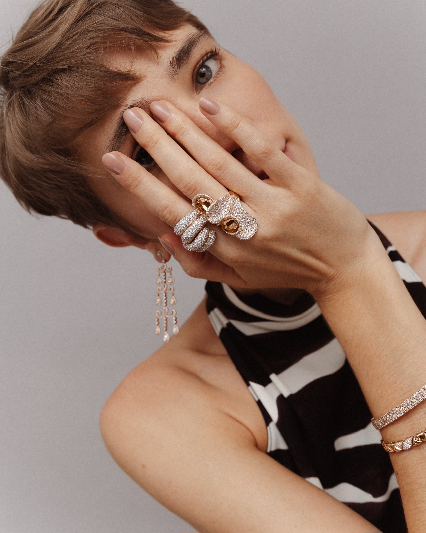 DIAMOND KNOT RING