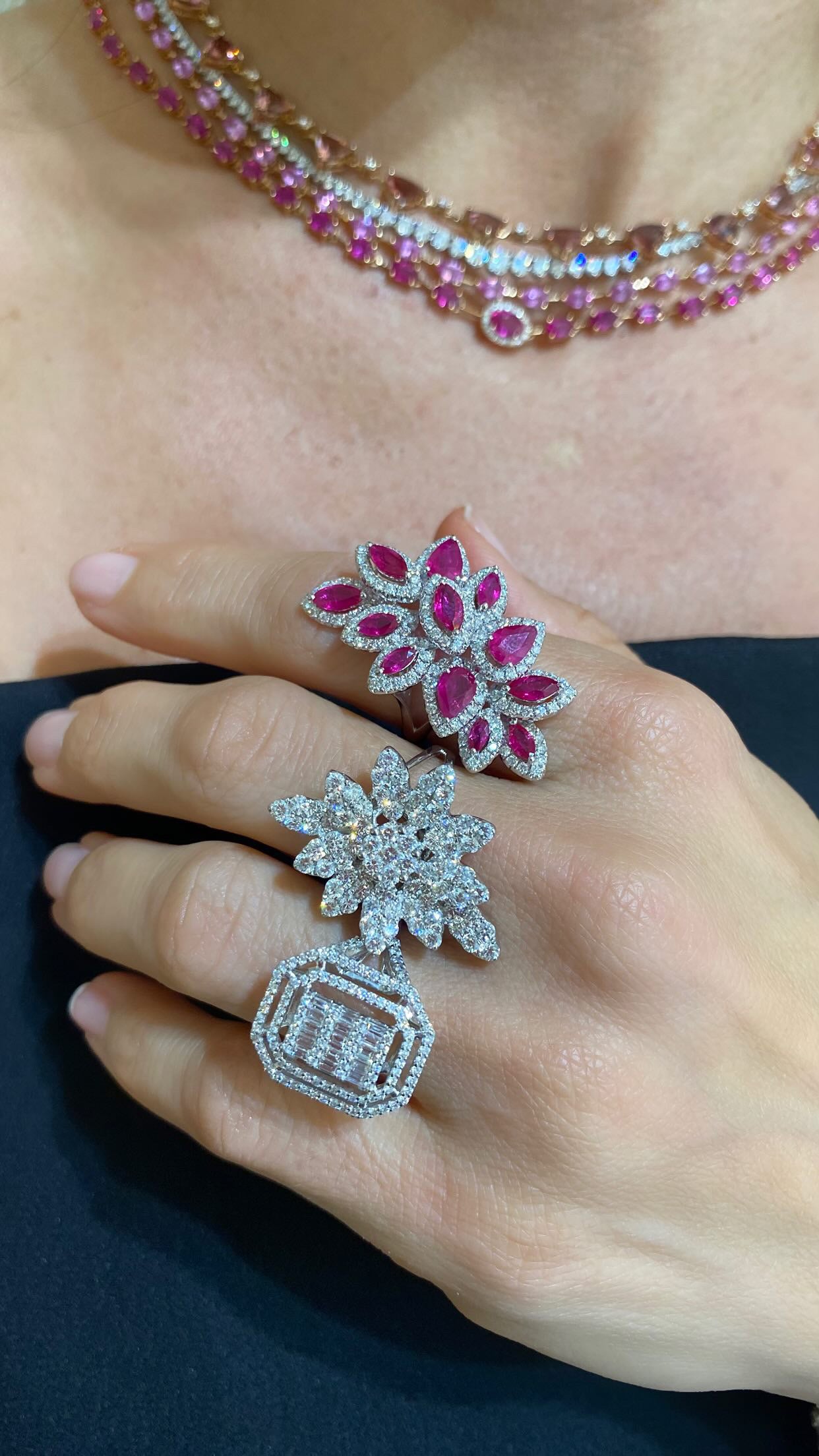 FOLIAGE DIAMOND RING