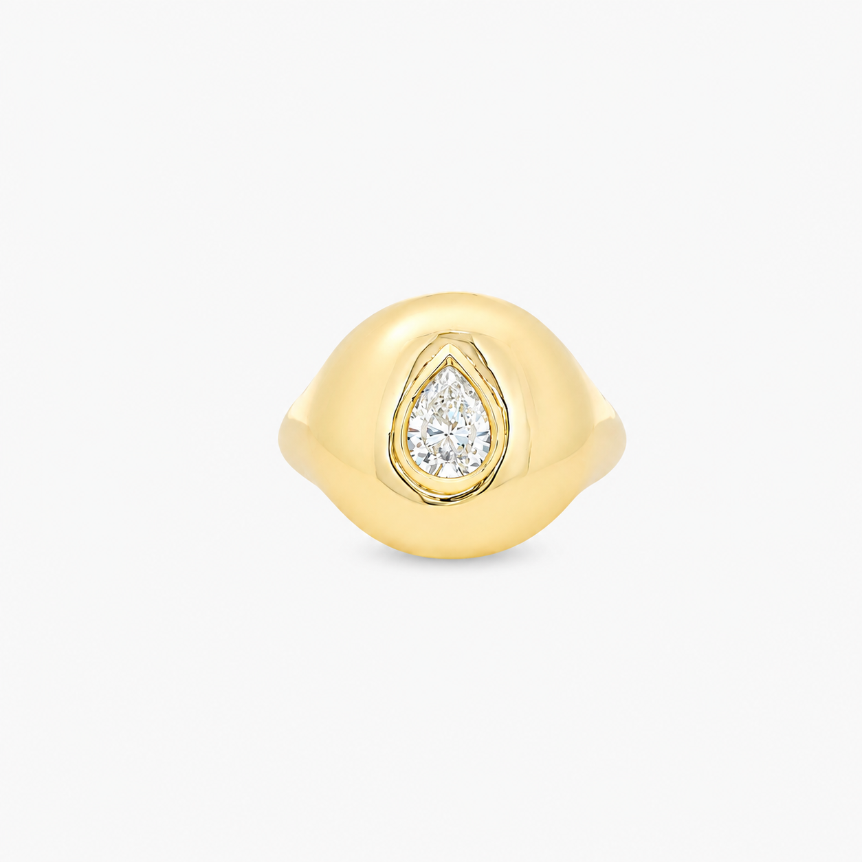 SOLITAIRE CHUNKY RING