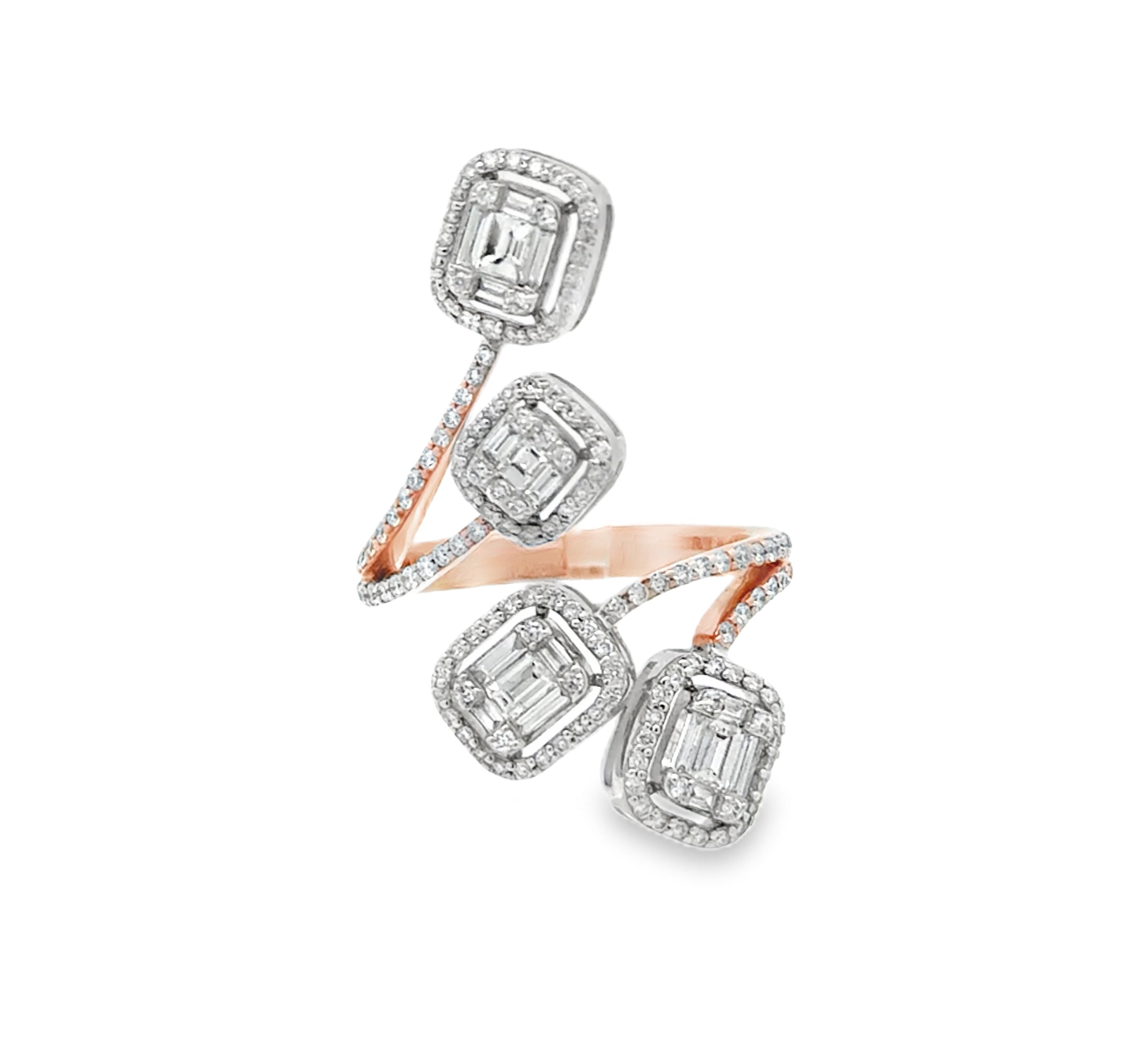 BAGUETTE TRIO RING