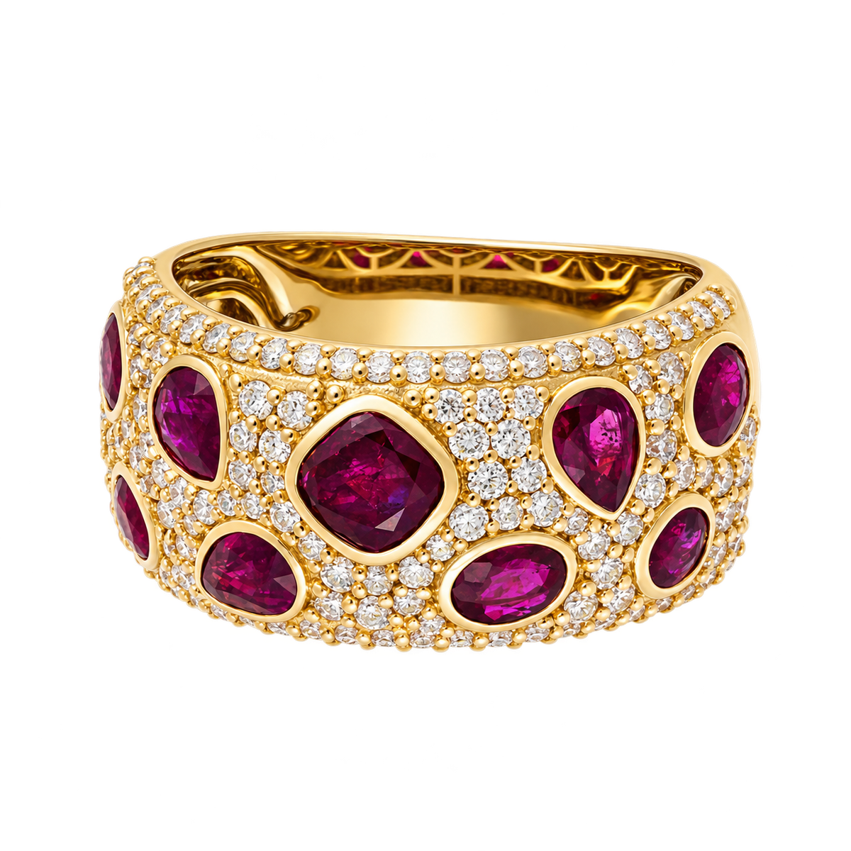 RUBY PRINT RING
