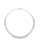 BAGUETTE HALF NECKLACE
