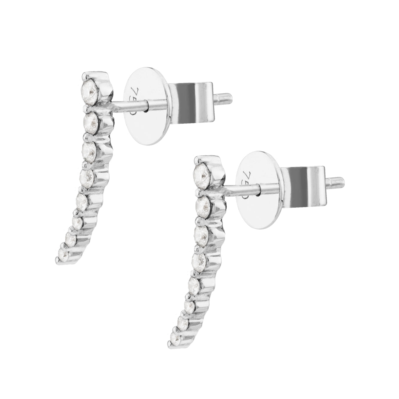 HORN DIAMOND EARRINGS