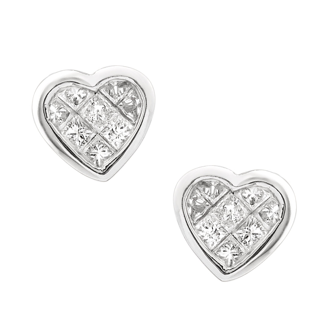 MINI HEARTS PRINCESS CUT.