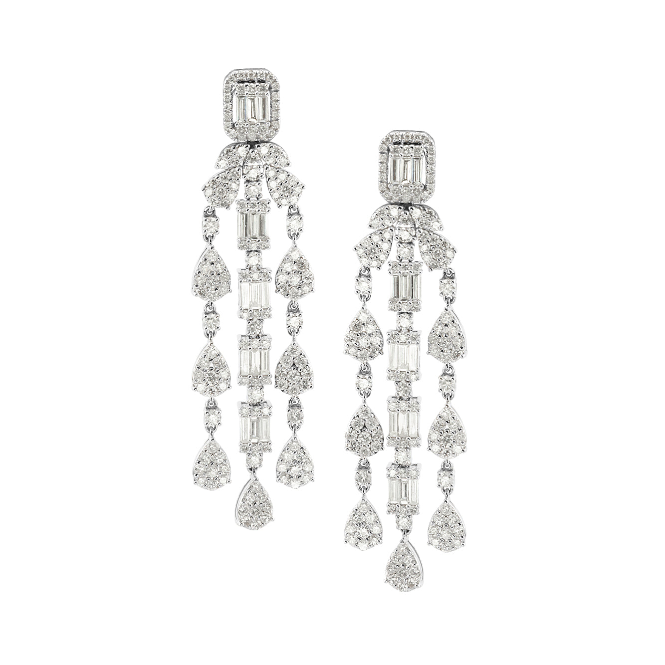 DIAMOND CHANDELIER EARRINGS