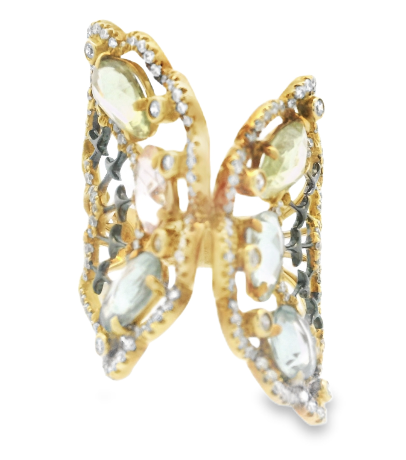 ALA RING WITH SAPPHIRES