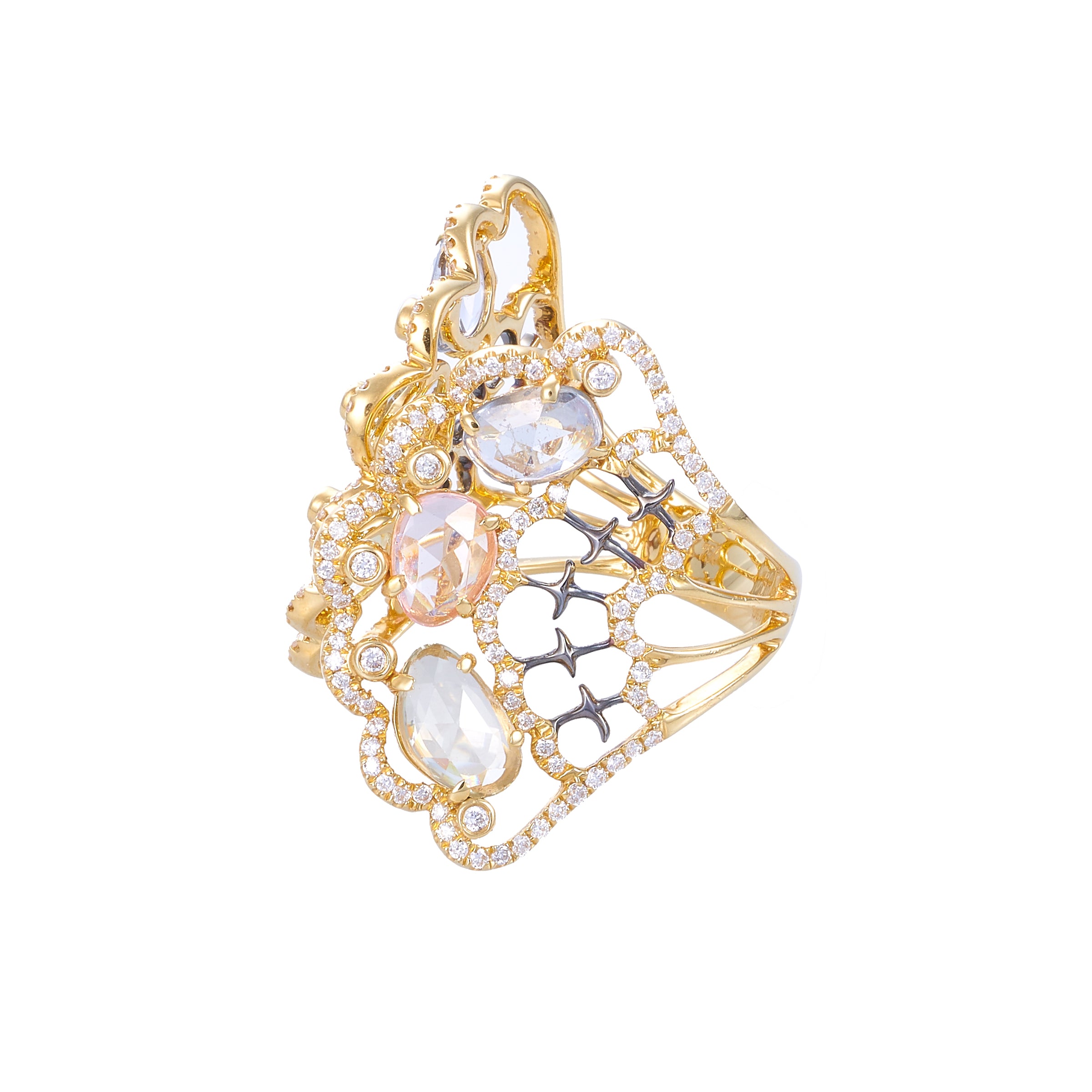 ALA RING WITH SAPPHIRES