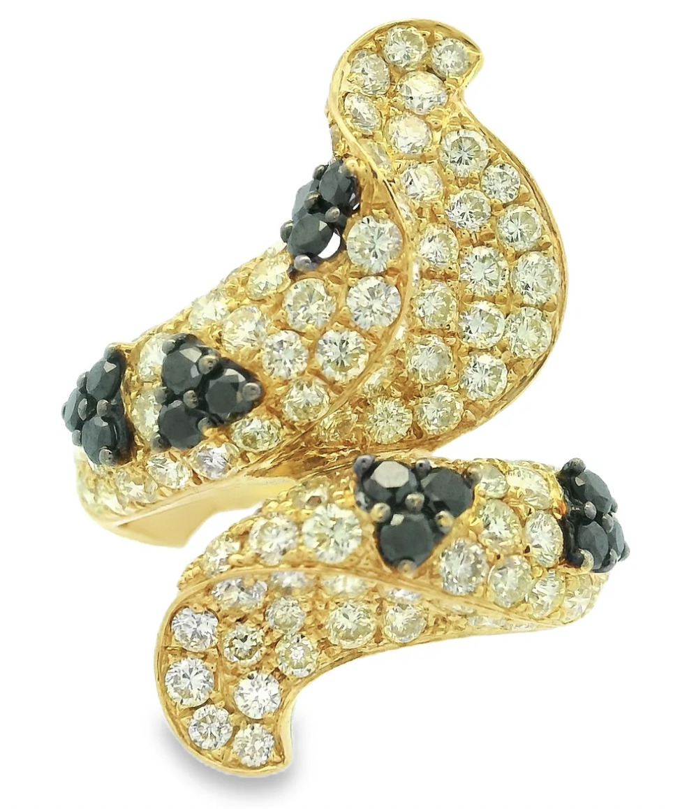 AURUM HELIX COCKTAIL RING
