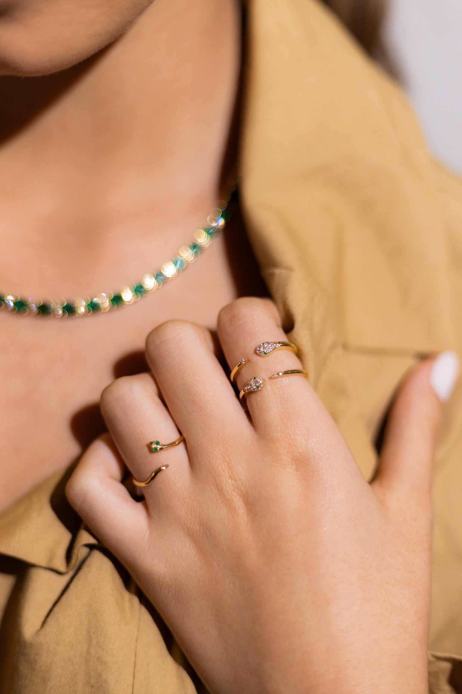 MINI SNAKE RING