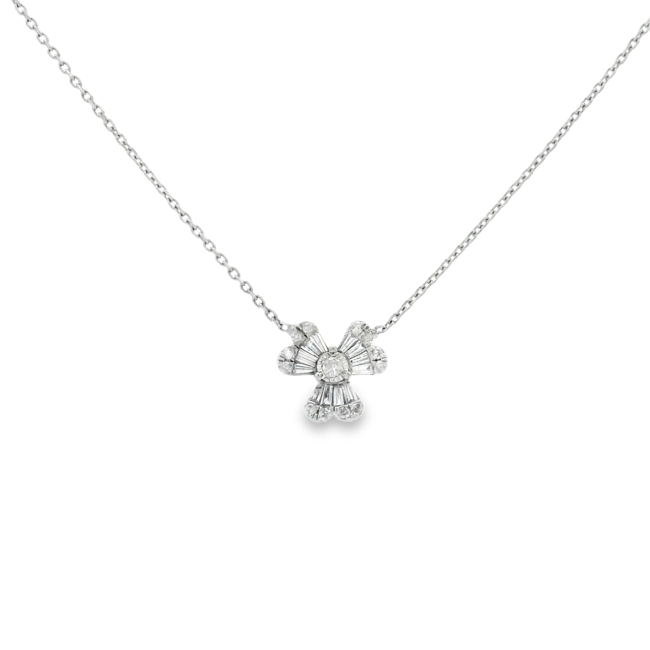 BAGUETTE DIAMOND PENDANT