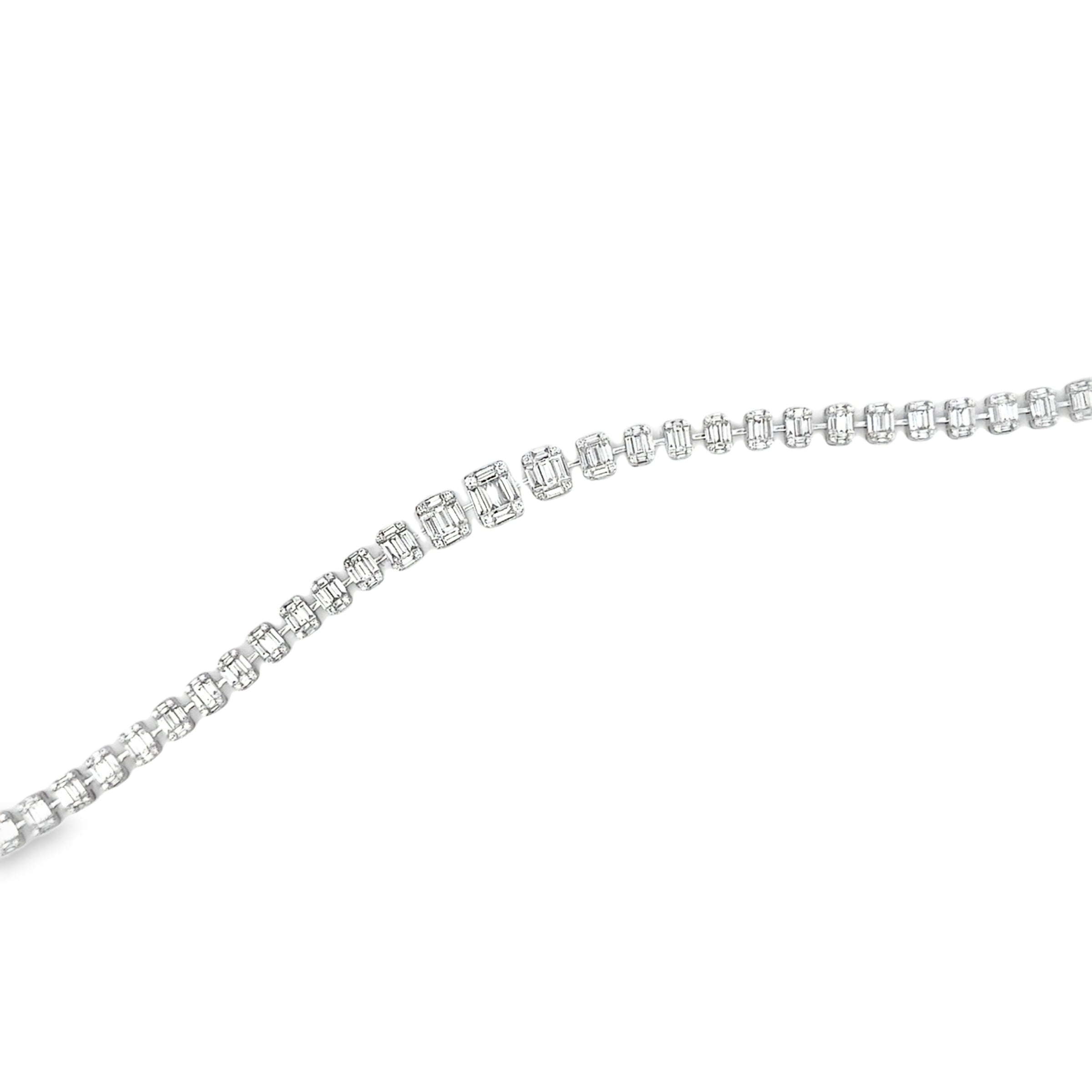 BAGUETTE TENNIS BRACELET
