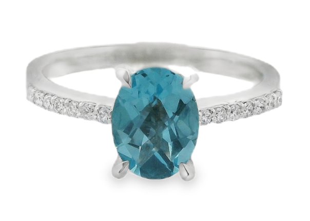BLUE TOPAZ RING