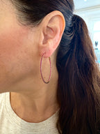 HELIX HOOPS RUBY