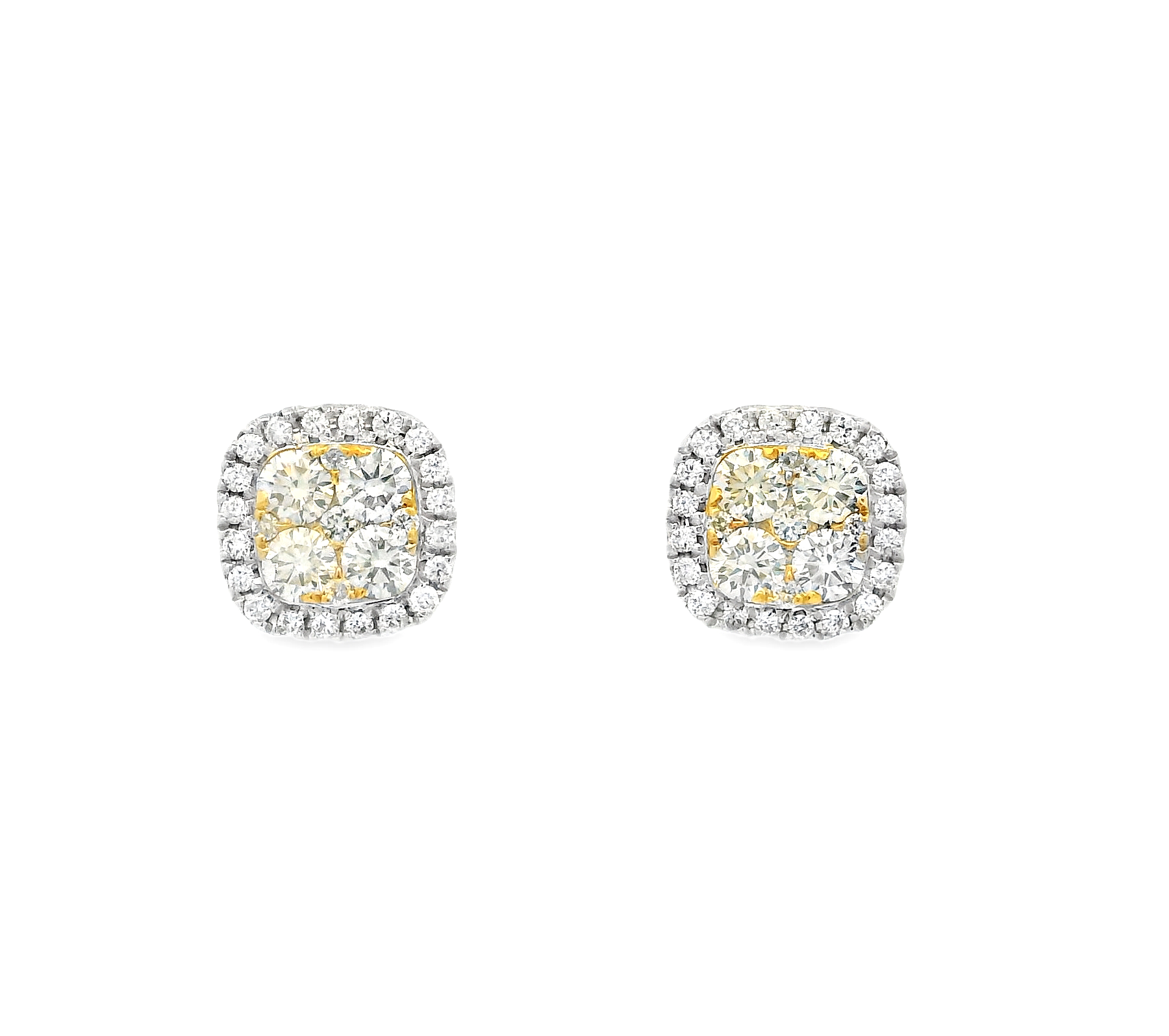 CHAMPAGNE SQUARED STUDS