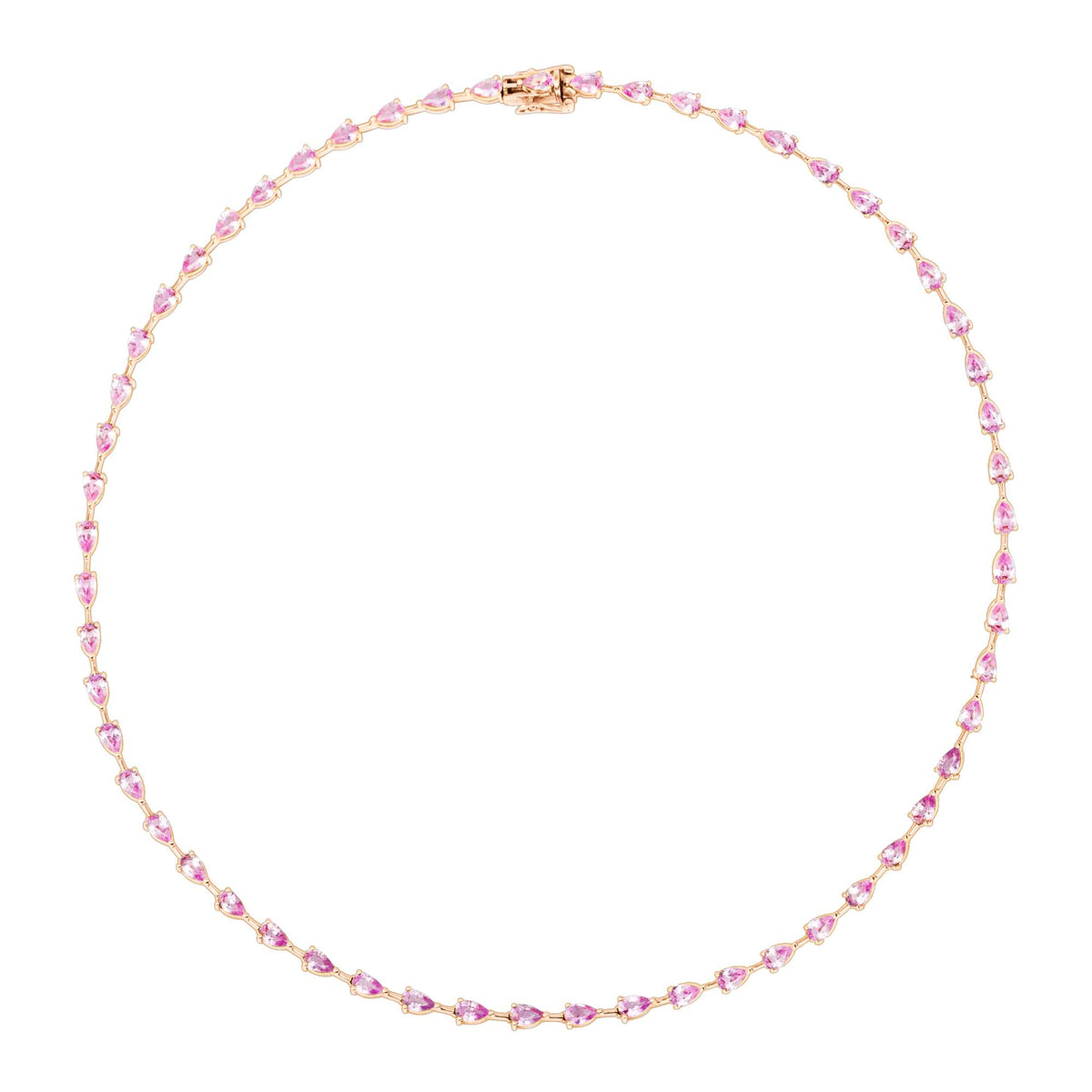 PINK SAPPHIRE NECKLACE