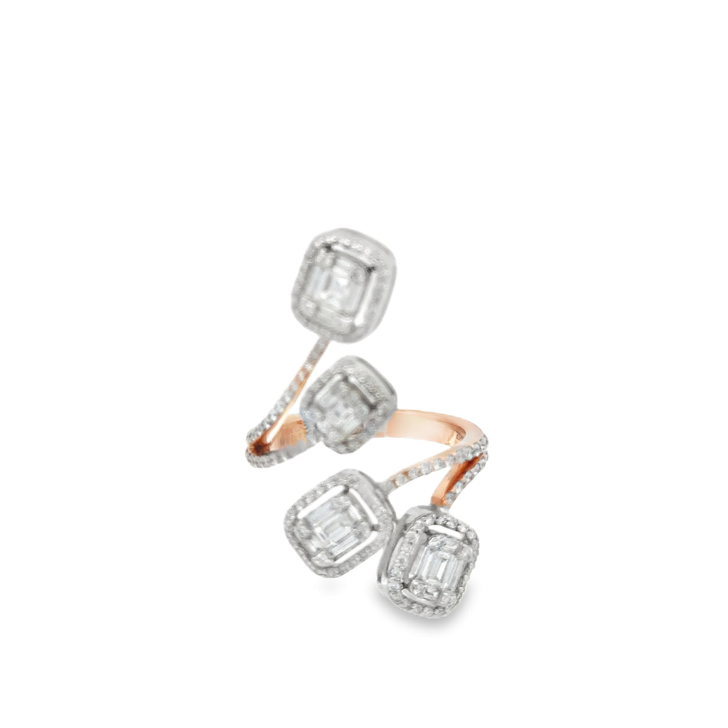 BAGUETTE TRIO RING
