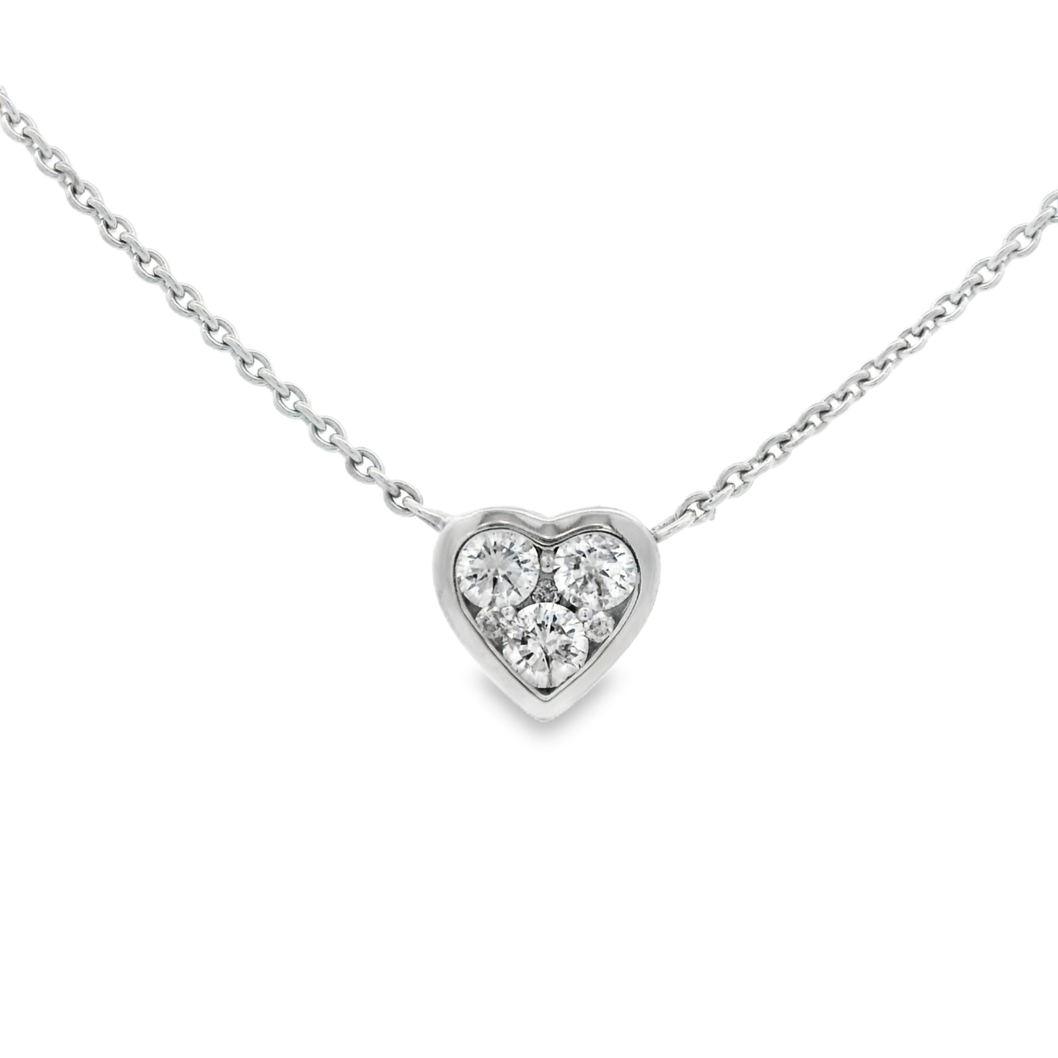 DIAMOND HEART NECKLACE
