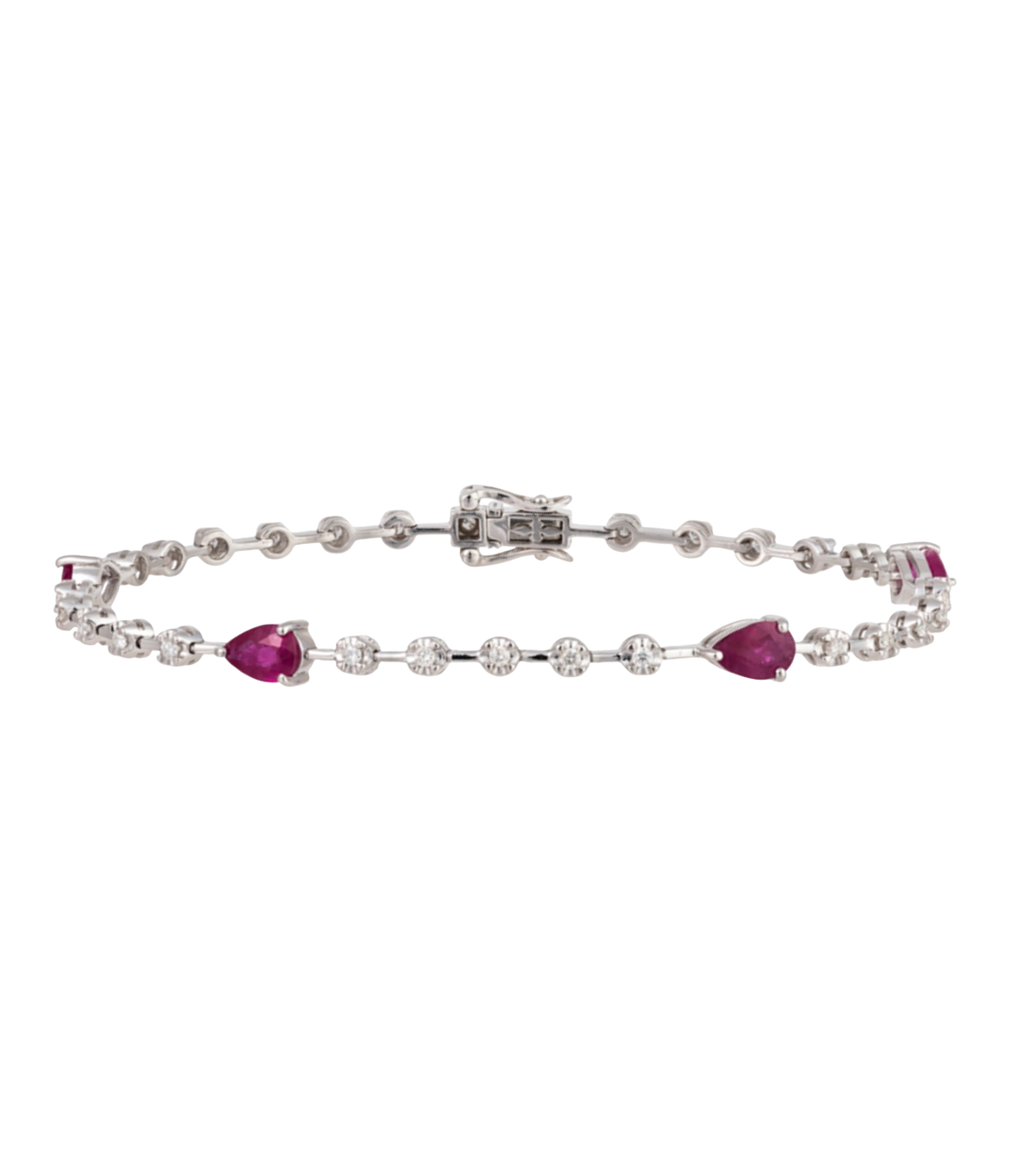 RUBY LINK TENNIS BRACELET