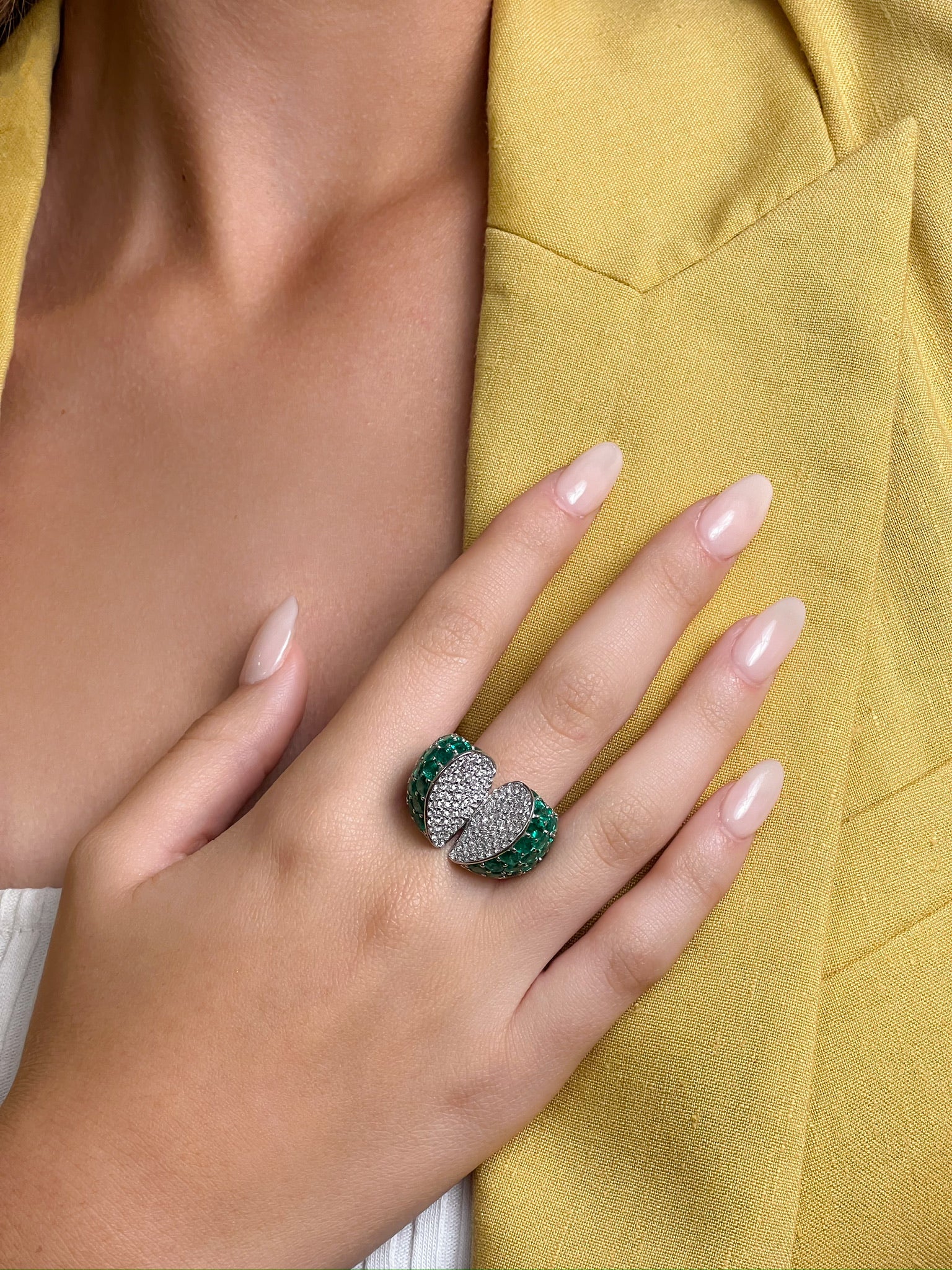 VERDE HEART RING