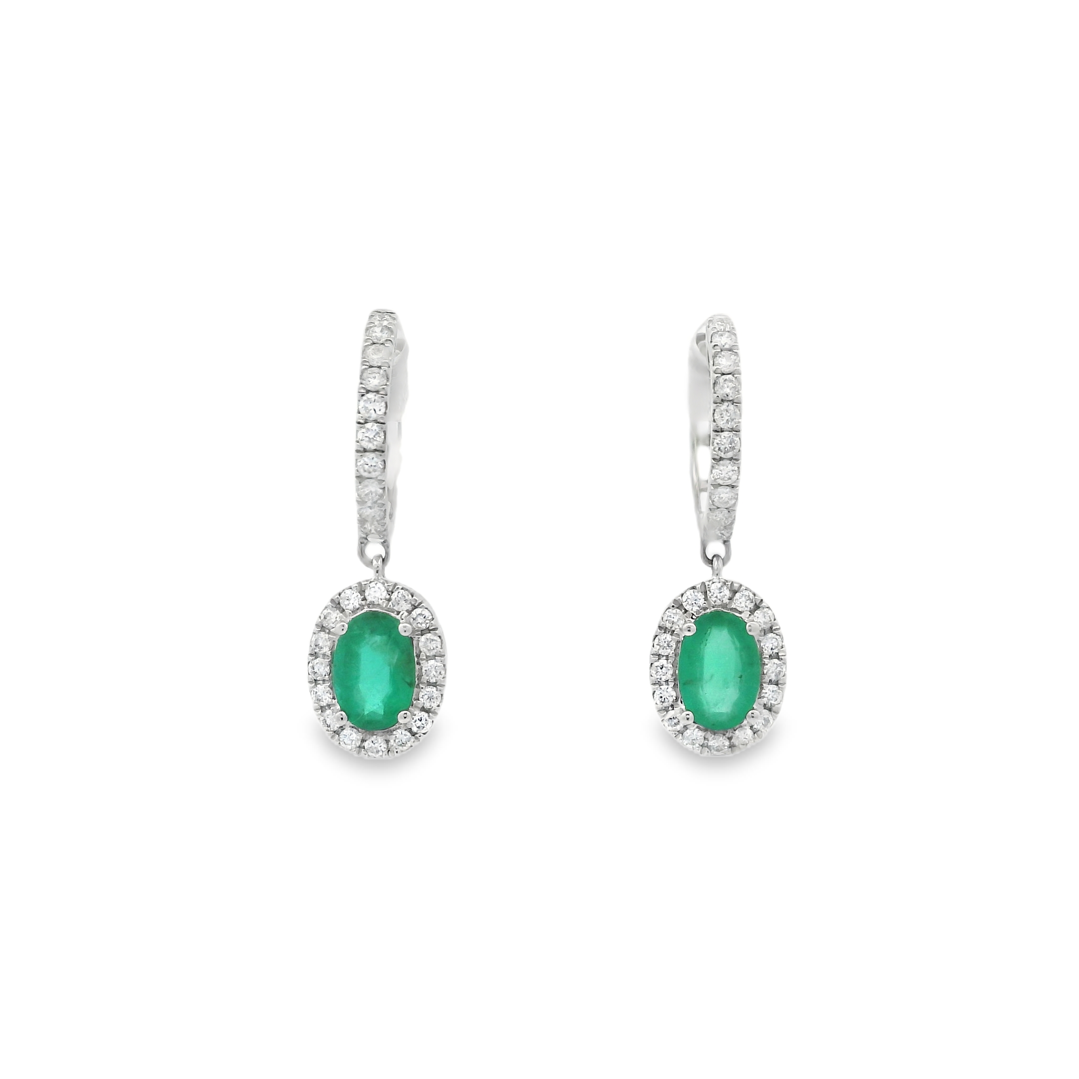 EMERALD DANGLES