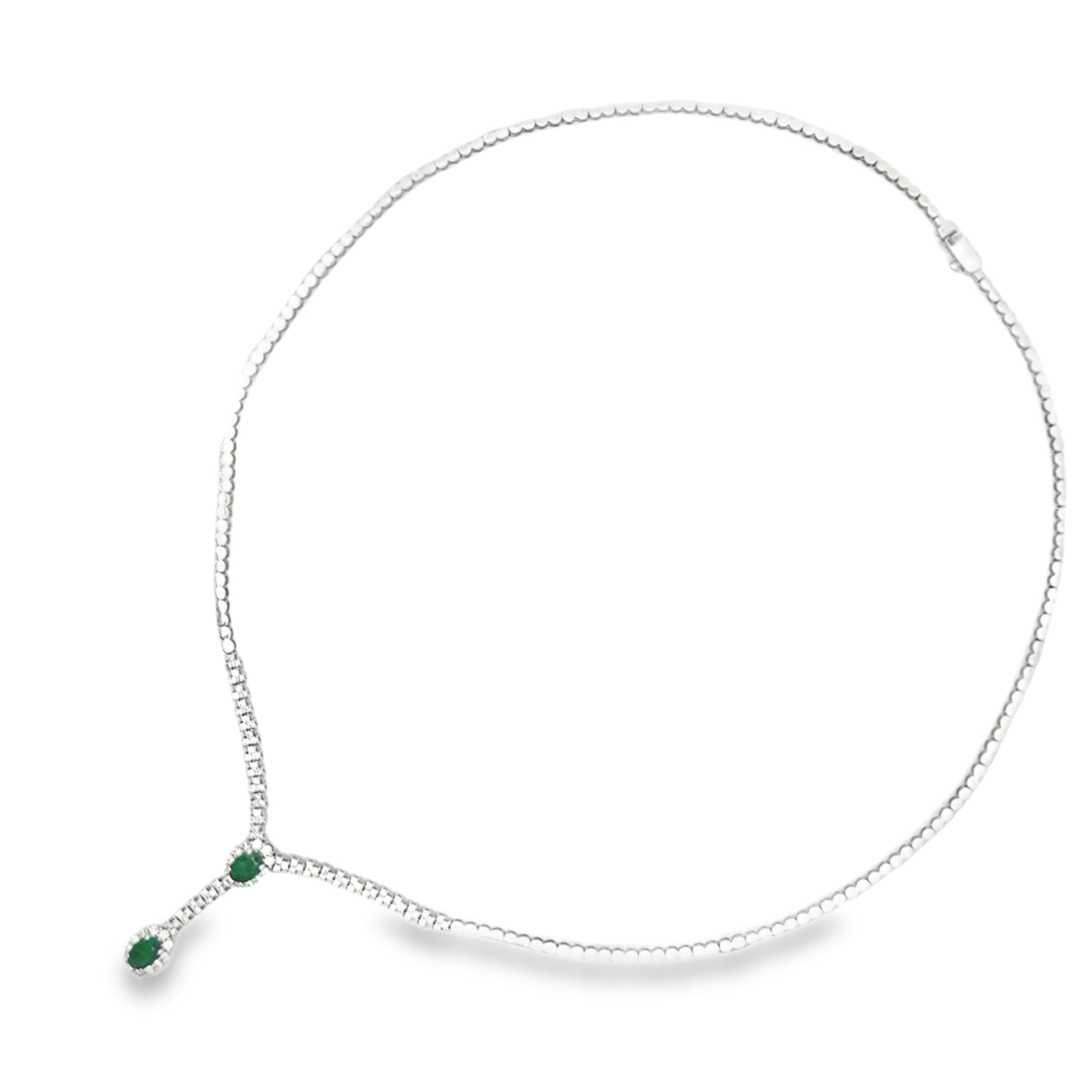 EMERALD DROP NECKLACE