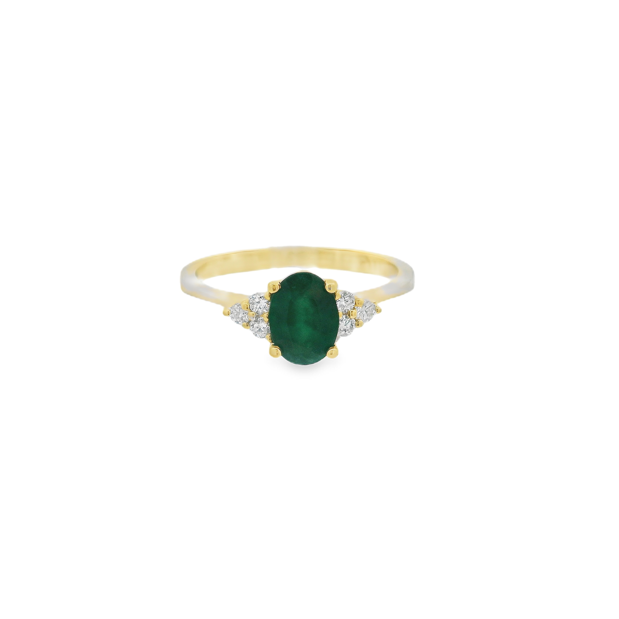 EMERALD SOLITAIRE RING
