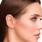 FLORAL SPARK DIAMOND EARRINGS