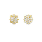 WEB DIAMOND EARRINGS