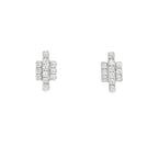 TRIAD DIAMOND STUD EARRINGS