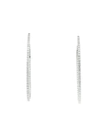 PULSE DIAMOND IN AND OUT HOOPS