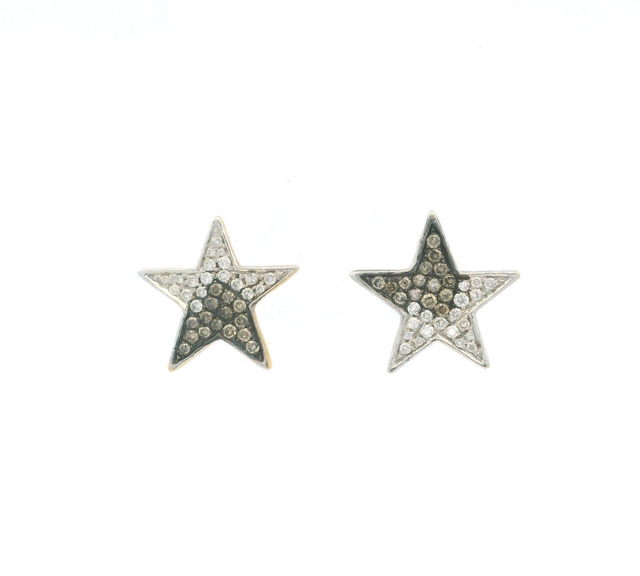 DIAMOND STAR EARRINGS