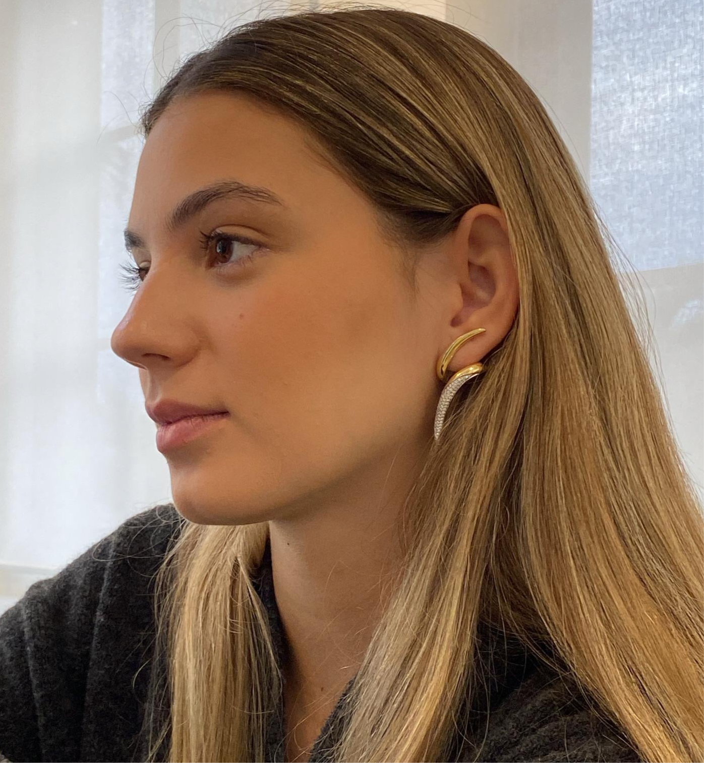 RETRO-CHIC DIAMOND EARRINGS