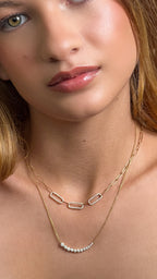 DIAMOND CHAIN ADJUSTABLE NECKLACE
