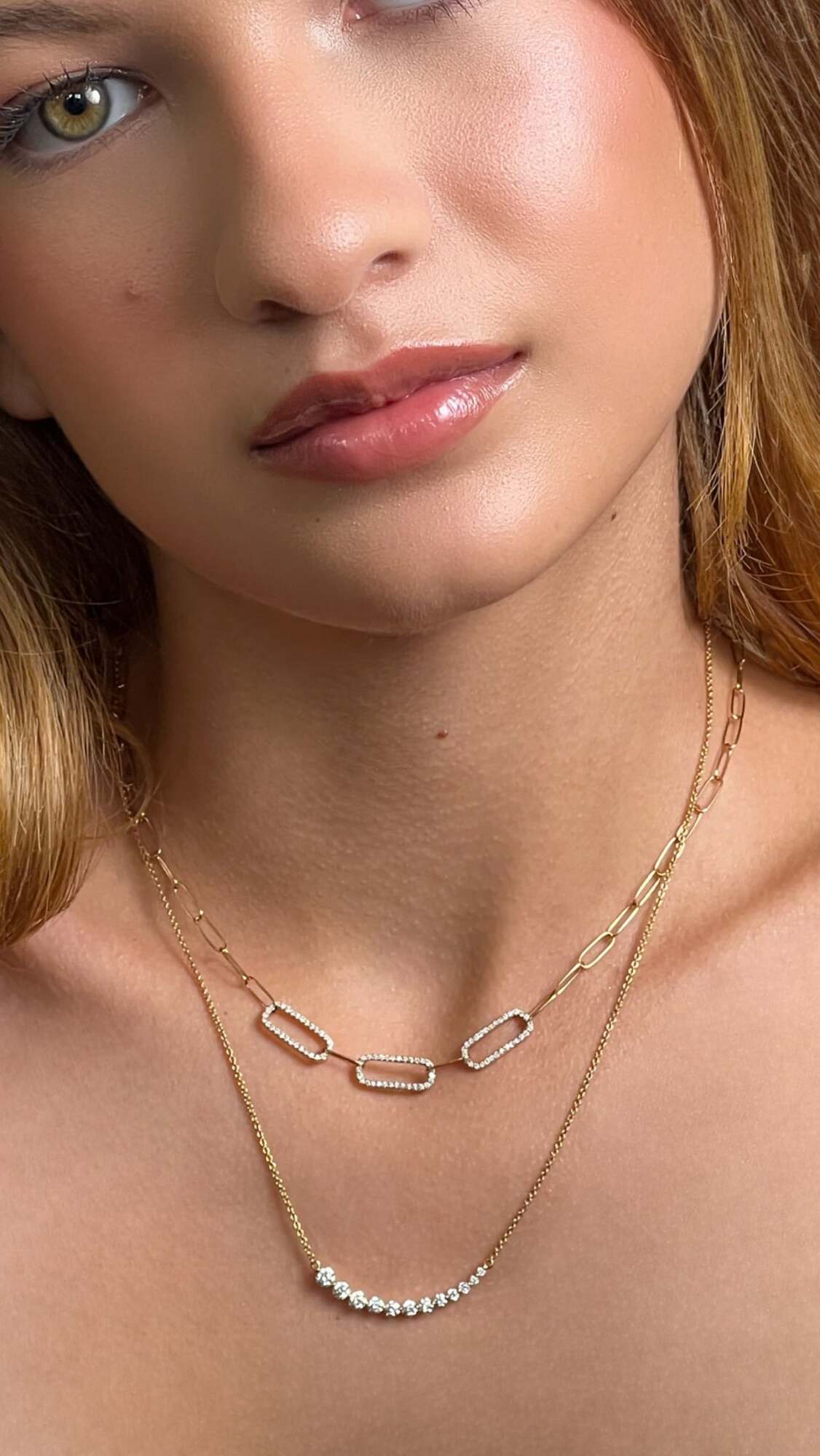DIAMOND CHAIN ADJUSTABLE NECKLACE