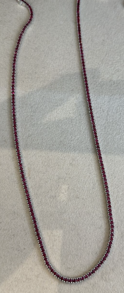 FULL RUBY  NECKLACE