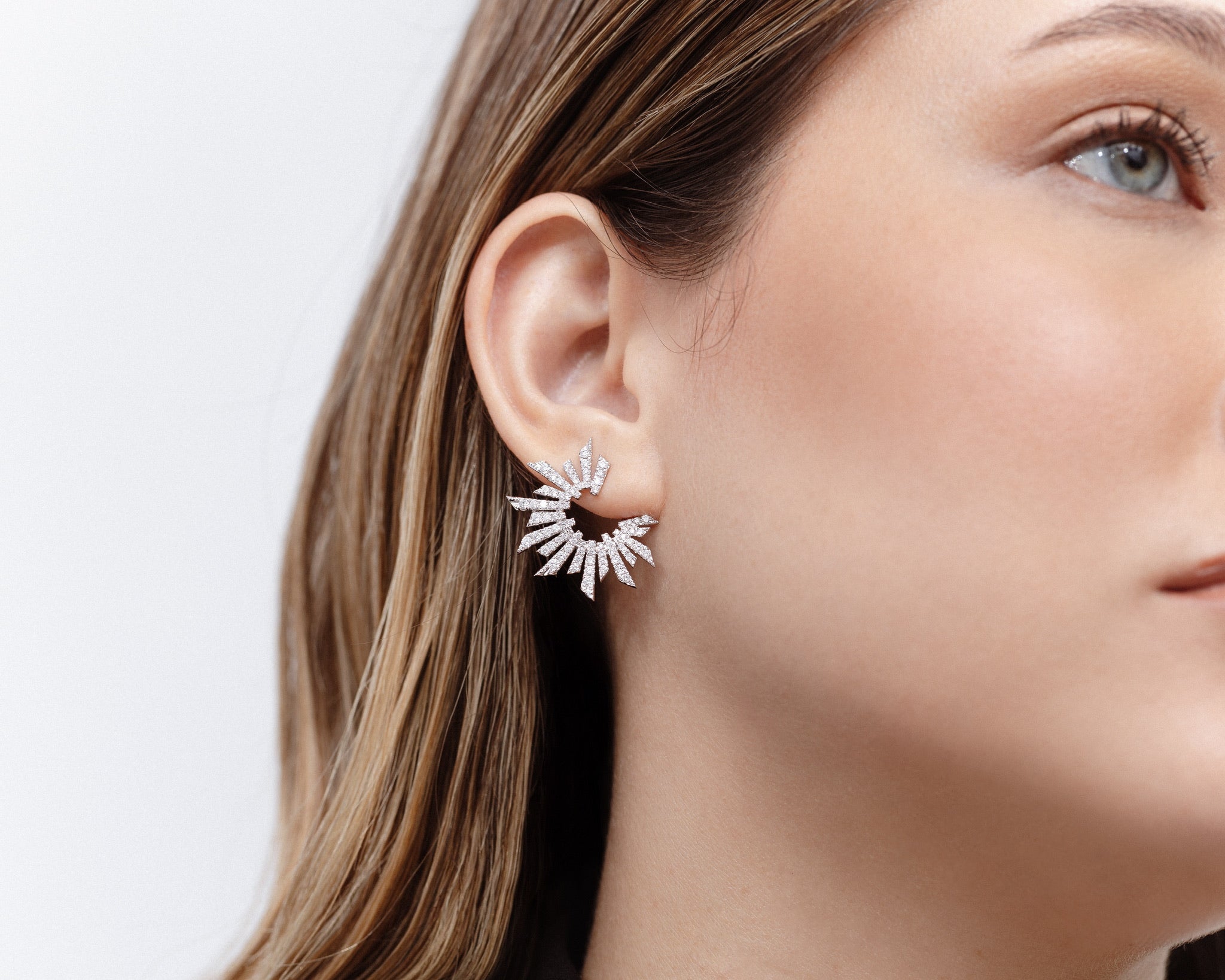 SOLARIS DIAMOND EARRINGS