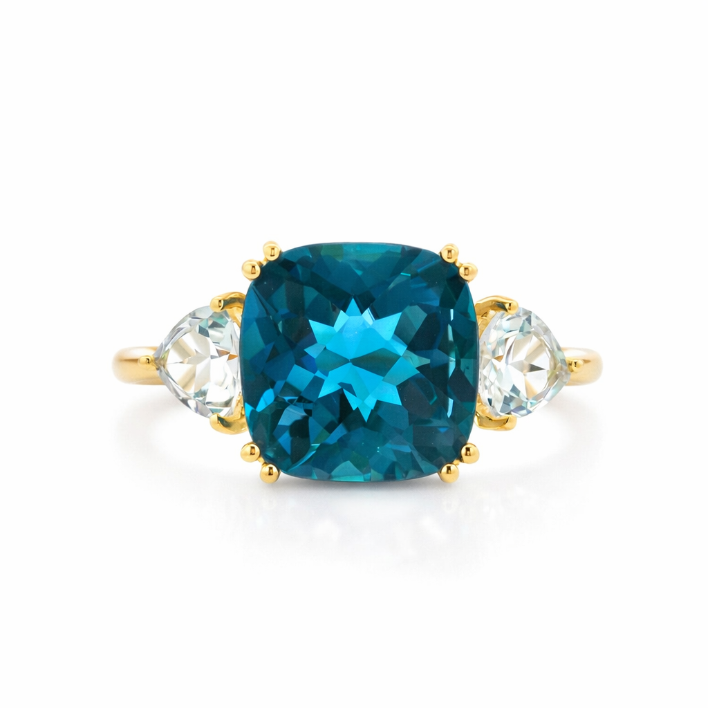 LONDON BLUE TOPAZ RING