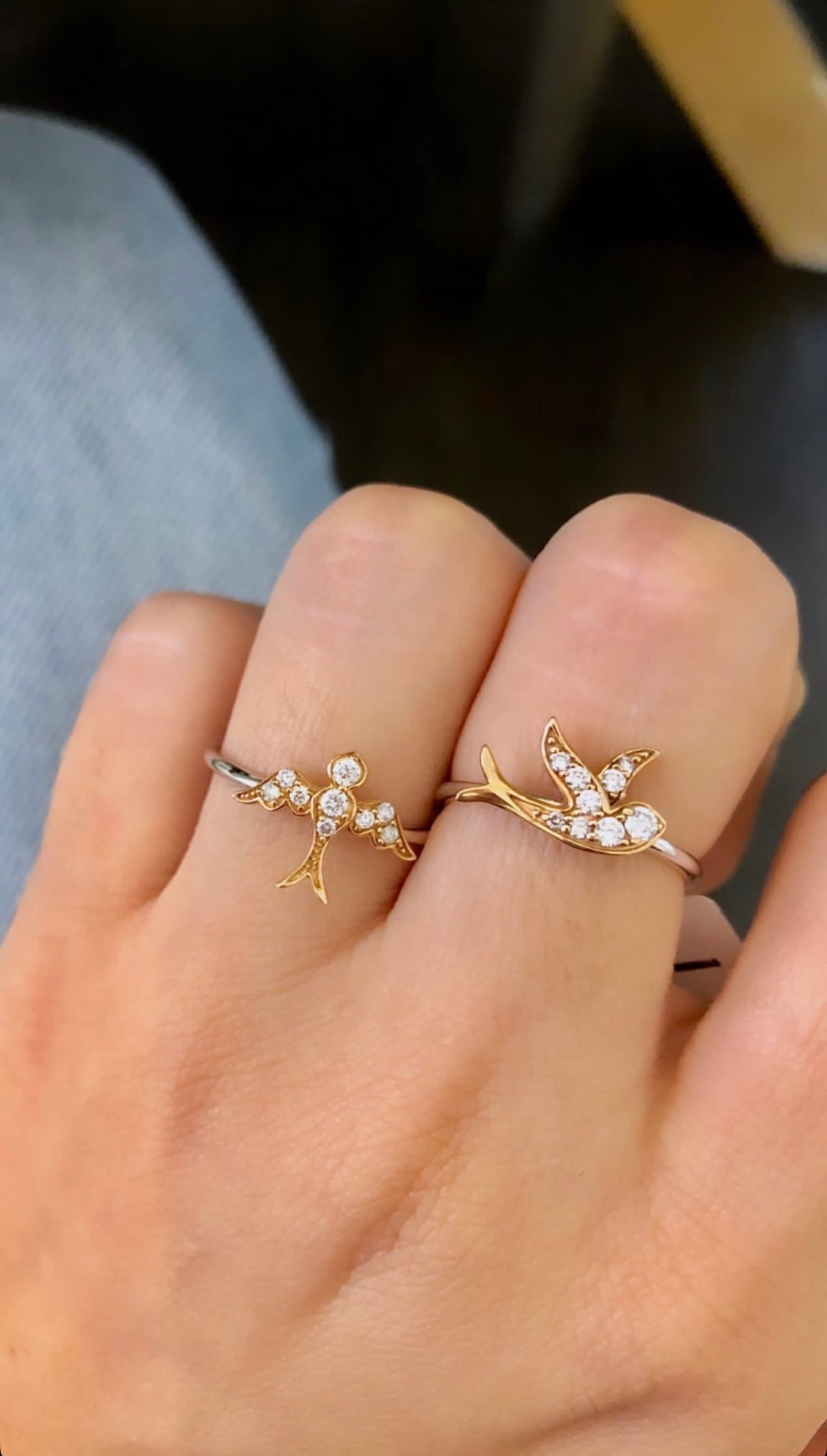 FLYING DOVE RING