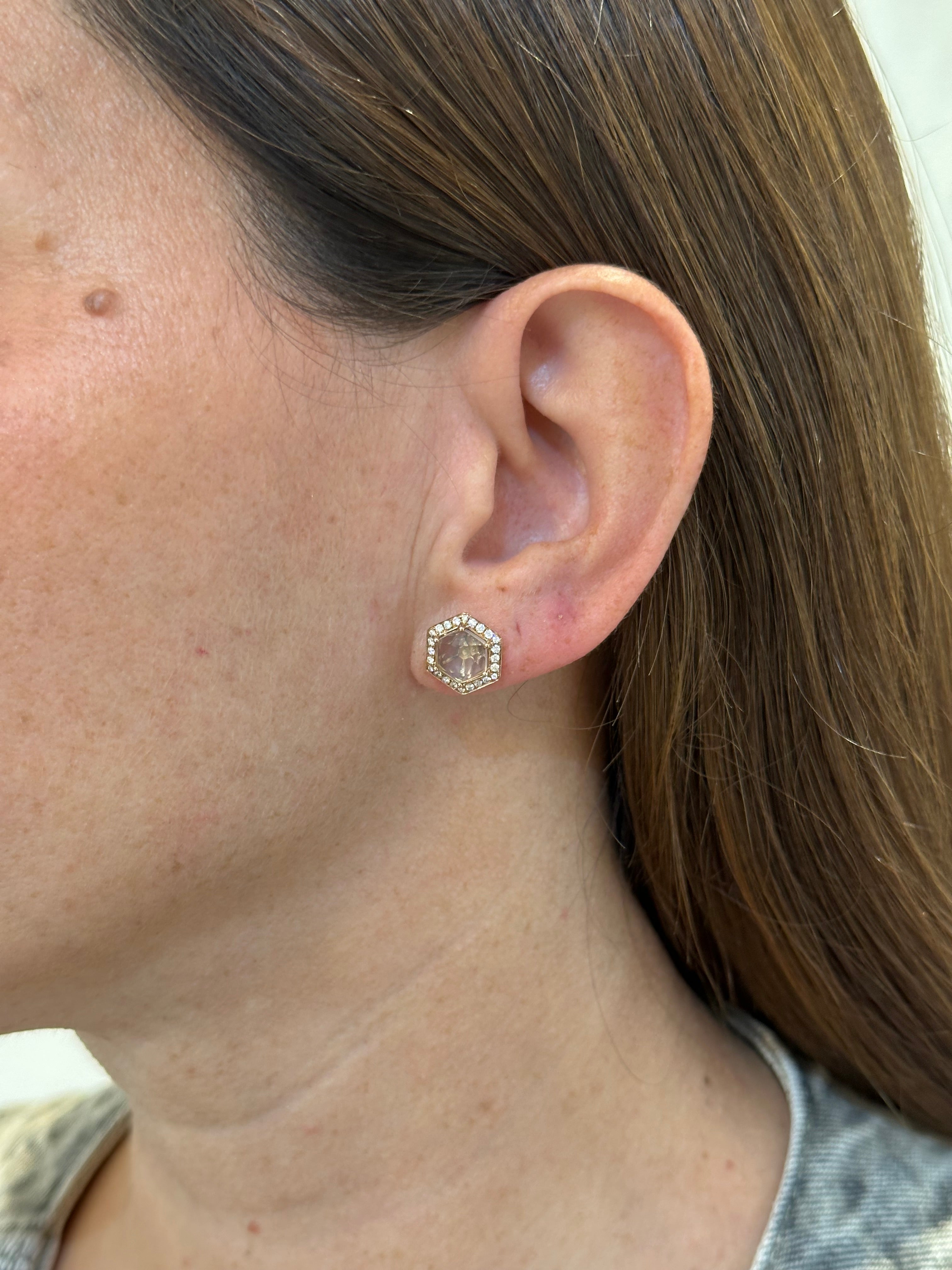 ROSE QUARTZ EARRINGS
