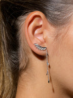 AURORA WINGS DIAMOND EARRINGS