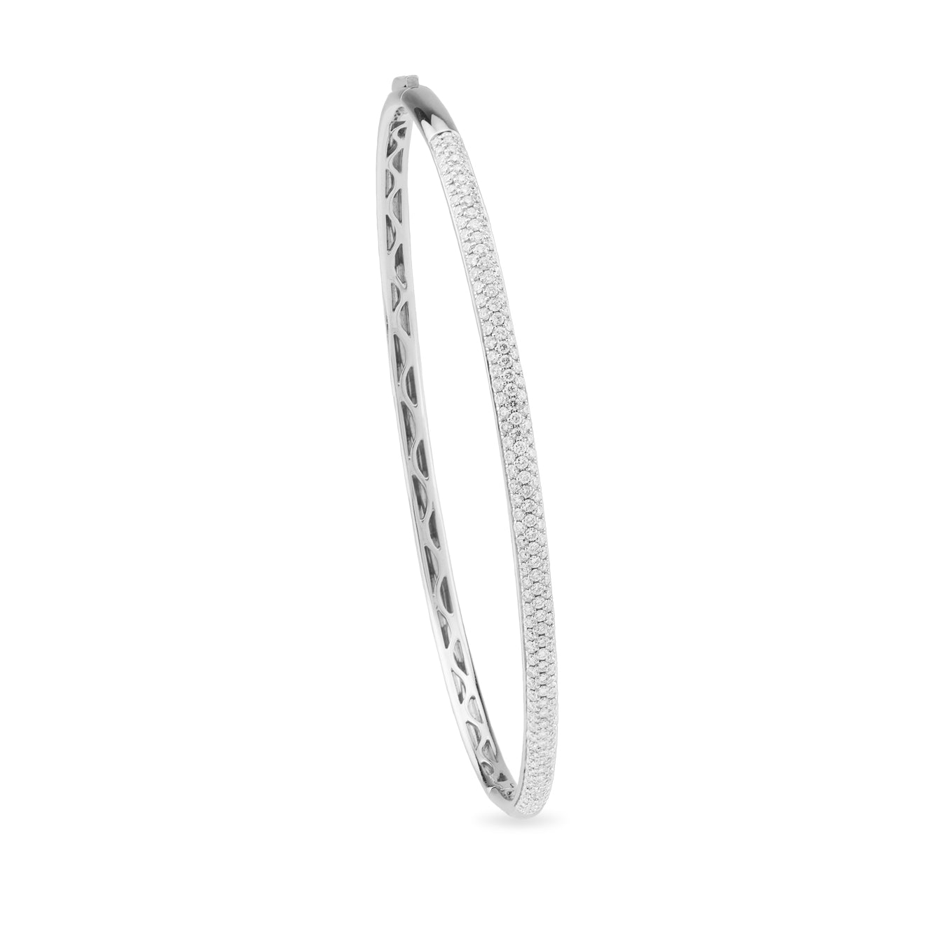 CANNES WHITE DIAMOND BANGLE